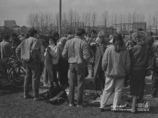 Targowisko na stadionie KKS Sygnał przy ulicy Zemborzyckiej w Lublinie