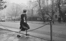 Kobieta na Krakowskim Przedmieściu 55 w Lublinie