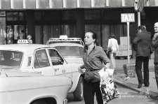 Postój taksówek przy ulicy Pocztowej w Lublinie