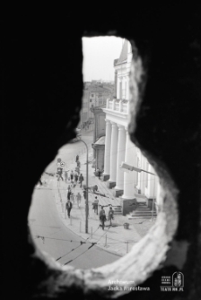 Widok z Bramy Krakowskiej w Lublinie