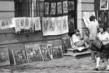 Sprzedaż obraz&oacute;w na ulicy Bramowej w Lublinie