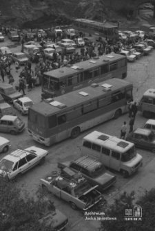 Handel na placu Zamkowym w Lublinie