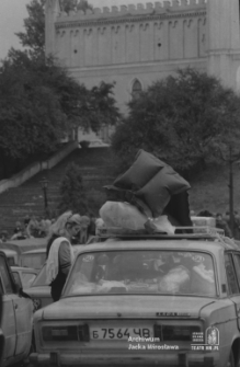 Widok z placu Zamkowego w Lublinie