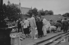 Handel na placu Zamkowym w Lublinie