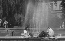 Fontanna na placu Litewskim w Lublinie