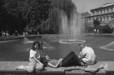 Fontanna na placu Litewskim w Lublinie