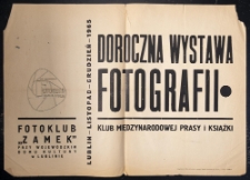 Fotoklub Zamek &ndash; Doroczna Wystawa Fotografii