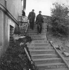 Schody prowadzące z ulicy Grodzkiej na Podwale