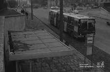 Przystanek autobusowy przy Drodze Męczenników Majdanka w Lublinie