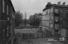 Ulica Wodopojna w Lublinie - widok z kamienicy ul. Lubartowska 18