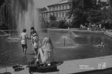 Fontanna na placu Litewskim w Lublinie