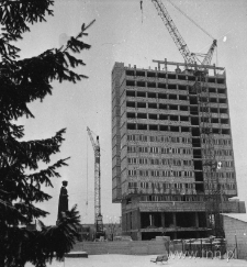 Budowa gmachu rektoratu UMCS