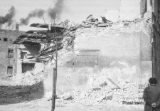 Wyburzenie kamienicy przy ulicy Bernardyńskiej 19 w Lublinie (ul. Dąbrowskiego)