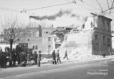 Wyburzenie kamienicy przy ulicy Bernardyńskiej 19 w Lublinie (ul. Dąbrowskiego)