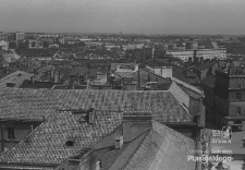 Widok z Bramy Krakowskiej w Lublinie w stronę Kalinowszczyzny