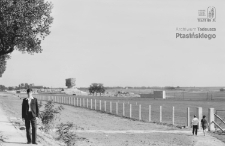 Marek Ptasiński przy państwowym Muzeum na Majdanku w Lublinie