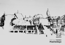 Widoki Lublina &ndash; Stare Miasto (solaryzacja)