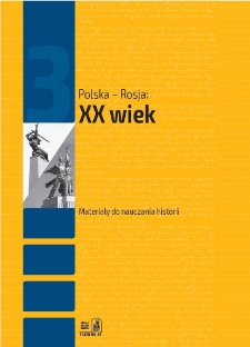 Polska &ndash; Rosja: XX wiek. Materiały do nauczania historii