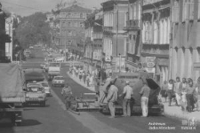 Ulica Lubartowska w Lublinie &ndash; widok w kierunku Alei Tysiąclecia