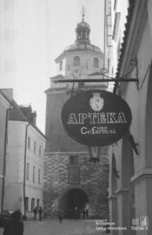 Brama Krakowska w Lublinie, widok ze Starego Miasta