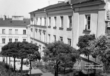 Zaułek Hartwig&oacute;w w Lublinie &ndash; widok z placu Rybnego