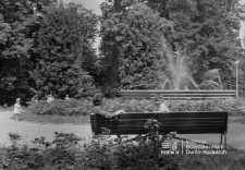 Fontanna w Ogrodzie Saskim w Lublinie