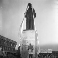 Odsłonięcie pomnika Marii Curie-Skłodowskiej w Lublinie