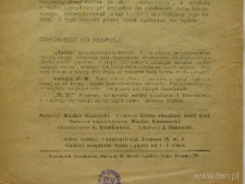 Strona z czasopisma "Młodzież : pismo lubelskiej młodzieży szkolnej"