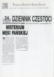 Informacja prasowa o spektaklu "Pasja" Teatru Scena 6