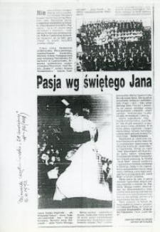 Recenzja spektaklu "Pasja" Teatru Scena 6