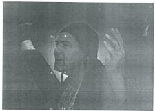 Fotografia z przedstawienia &bdquo;Świętokradztwo&rdquo; Teatru Scena 6