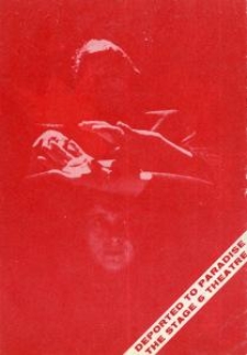 Folder z przedstawienia &bdquo;Zesłani do raju&rdquo; Teatru Scena 6