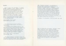 Folder w języku angielskim spektaklu &bdquo;Psalmy&rdquo; Teatru Scena 6