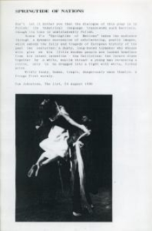 Teatr Scena 6: spektakl &bdquo;Wiosna Lud&oacute;w"