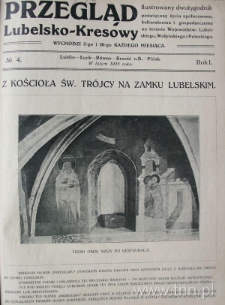 Strona czasopisma "Przegląd Lubelsko-Kresowy", R. 1, nr 4
