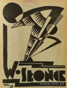 Okładka czasopisma "W Słońce" R. 9, nr 3(4)