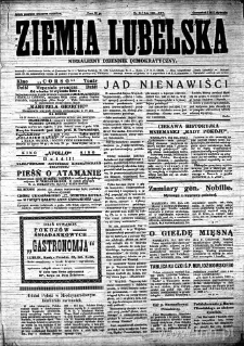 Ziemia Lubelska - Niezależny dziennik demokratyczny, R. 26 (1930), nr 14