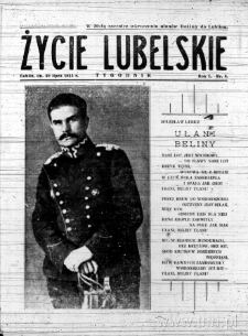 Życie Lubelskie - Tygodnik, R. 1 (1935), nr 6