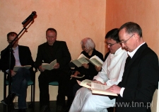 Osoby zaproszone do odczytania "Poematu o mieście Lublinie" w 2009 roku