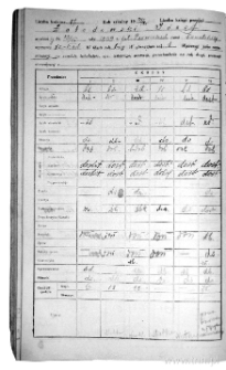 Dziennik z ocenami Józefa Łobodowskiego, kl. V