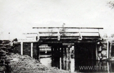 Most drewniany w Turobinie