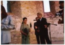 Uroczystość wręczenia medali &bdquo;Sprawiedliwy wśr&oacute;d Narod&oacute;w Świata&rdquo;, Janowiec nad Wisłą, 2003.