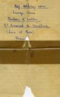 List od Henryki Szweryn do Jana Kotarskiego, ojca Alicji Kowalczyk, 13. sierpnia 1945 roku