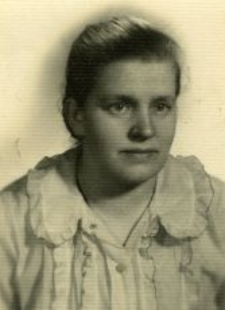 Wanda Michalewska in her youth