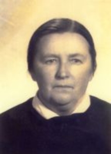 Teofila Bajak, n&eacute;e Harasim, the wife of Aleksander, c.1960.