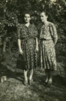 Władysława Słotwińska (z domu Dudziak) w młodości. Lata powojenne