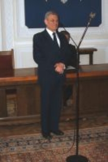 Tadeusz Stankiewicz. Uroczystość wręczenia medali "Sprawiedliwy wśród Narodów Świata", Warszawa, 11 kwietnia 2007