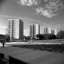 Bloki mieszkalne przy ulicy Nadbystrzyckiej w Lublinie