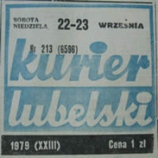 Kurier Lubelski 1979 nr 213 : W 40 rocznicę : bitwy na Roztoczu