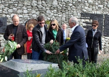 Ariav Nimrod z rodziną na kirkucie w Bełżycach